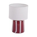 Crvena metalna LED stolna lampa (visina 20 cm) Verano LED – Leitmotiv
