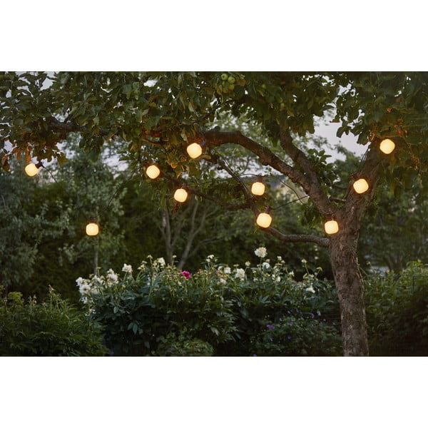 Crni vanjski LED rasvjetni lanac za zabave Star Trading Circus Maxi-image-1