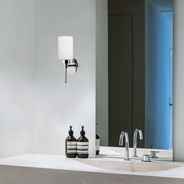 Bijela/u srebrnoj boji zidna lampa Balcova – Opviq lights-image-1