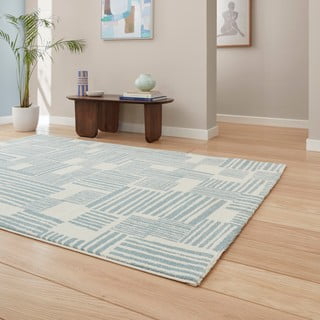 Svijetlo plavi tepih 160x230 cm Blocks – Catherine Lansfield