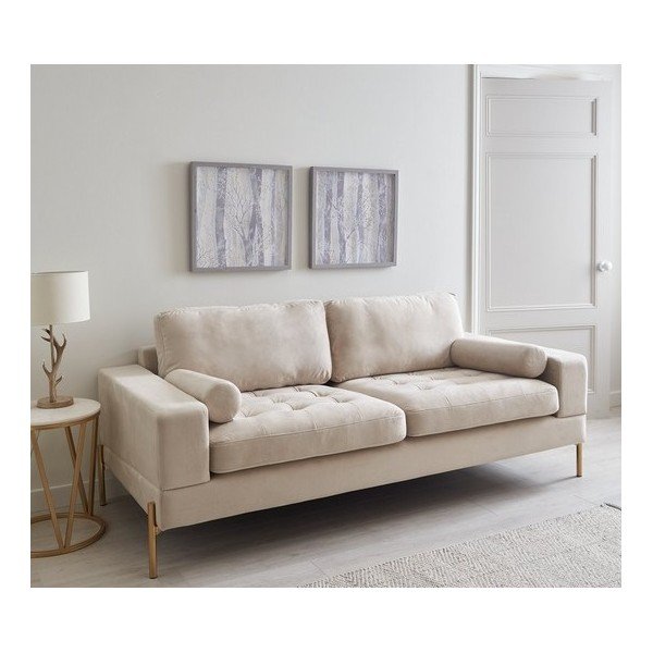Bež sofa 161 cm Versailles – Ropez-image-1