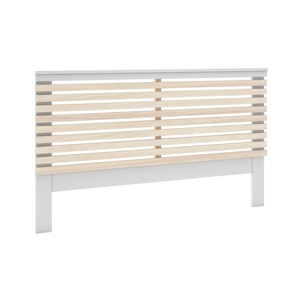 Bijelo/natur uzglavlje u dekoru bora 146x100 cm Campus – Marckeric-image-3