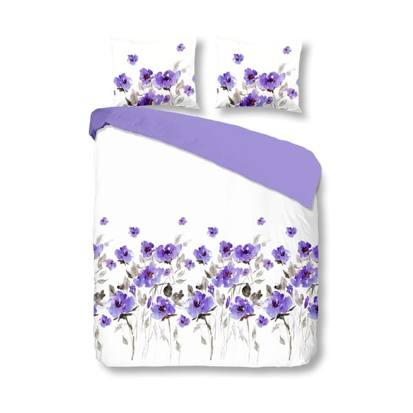 Posteljina Flowerdream Purple, 240x200 cm