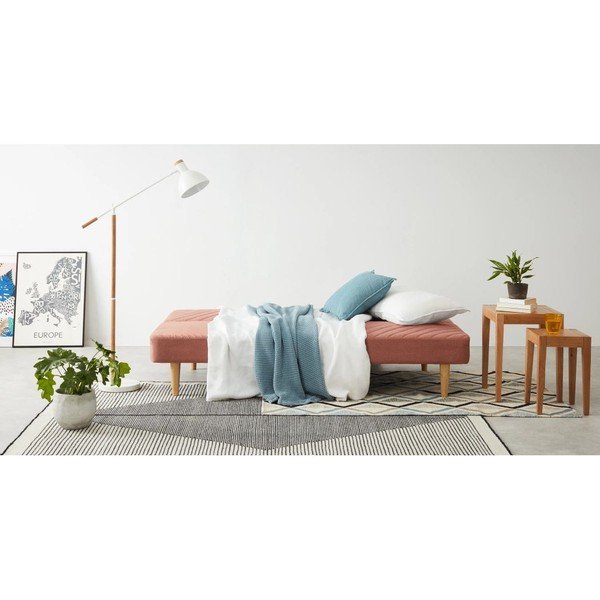 Ružičasti kauč na razvlačenje Bonami Essentials Claudia-image-3