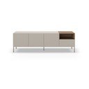 Krem TV komoda 180x55 cm Cailin – Marckeric
