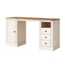 Radni stol s pločom stola od borovine 50x140 cm Anita – Støraa