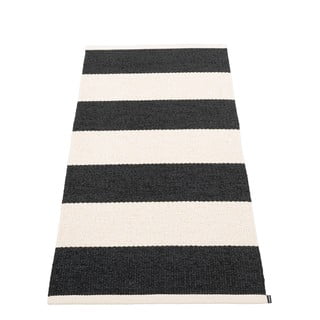 Crno-bijela unutarnja i vanjska staza 70x150 cm Bob Black Vanilla – Pappelina