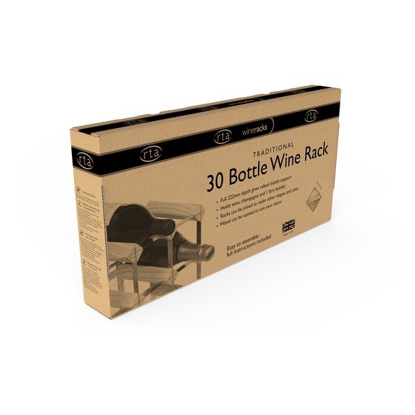 Drveni stalak od hrastovine za vino za 30 boca - RTA-image-4