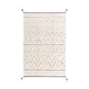 Krem periv/ručno rađen pamučan tepih 90x130 cm Azteca – Lorena Canals