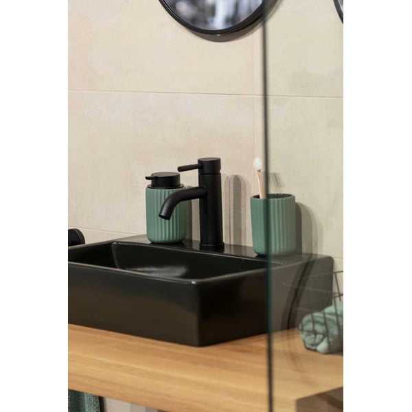 Zeleni keramički set pribora za kupaonicu Belluno – Wenko-image-1