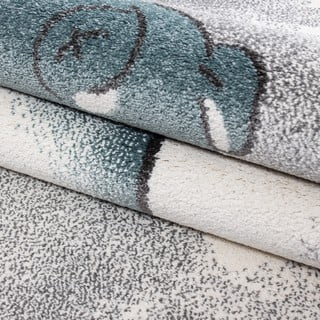 Plavi/sivi dječji tepih ø 120 cm Kids – Ayyildiz Carpets