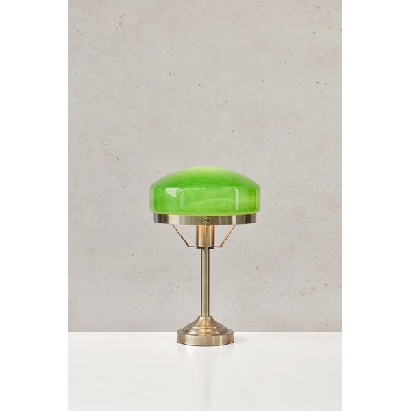 Zelena/mjedena stolna lampa (visina 39 cm) Aurelia – Markslöjd-image-4
