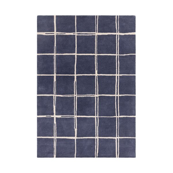 Plavi ručno rađen vunen tepih 160x230 cm – Asiatic Carpets