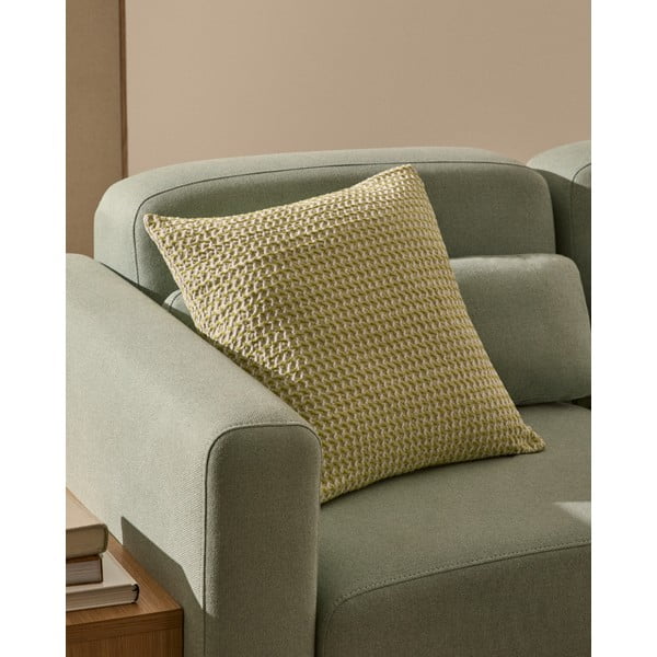 Pamučna ukrasna jastučnica 50x50 cm Lunira – Kave Home-image-1