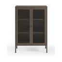 Sivi metalni ormarić 70x100x40 cm Fayna – Marckeric