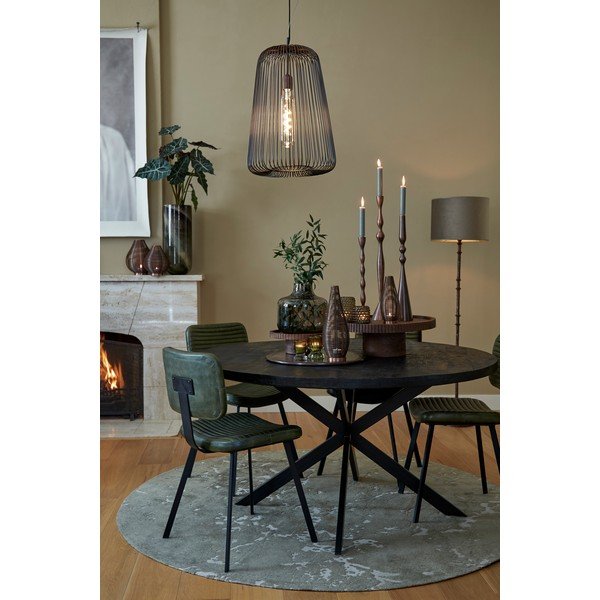 Kaki okrugli tepih ø 200 cm Sjors - Light & Living-image-3