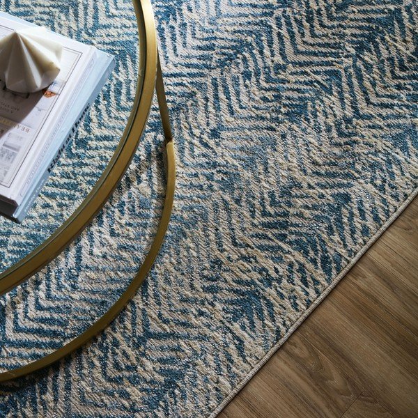 Plavi tepih 160x230 cm Lua Abstract – Flair Rugs-image-2