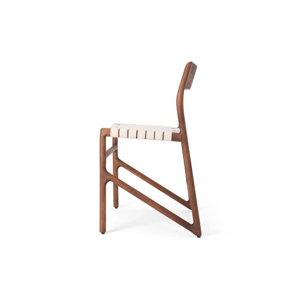 Smeđa/krem blagovaonska stolica Fawn – Gazzda-image-4