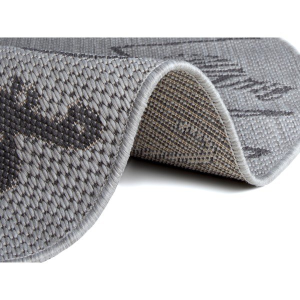 Sivi dječji tepih Ragami Letters, Ø 160 cm-image-1