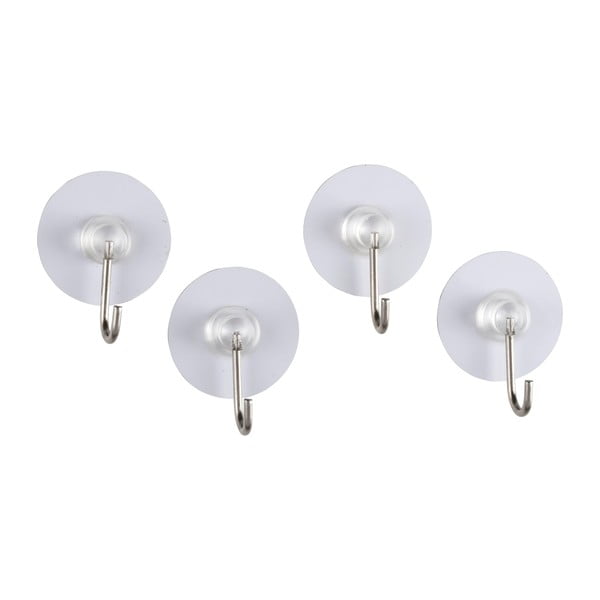 Set od 4 samostojeće kuke Wenkoo Static-Loc White-image-1