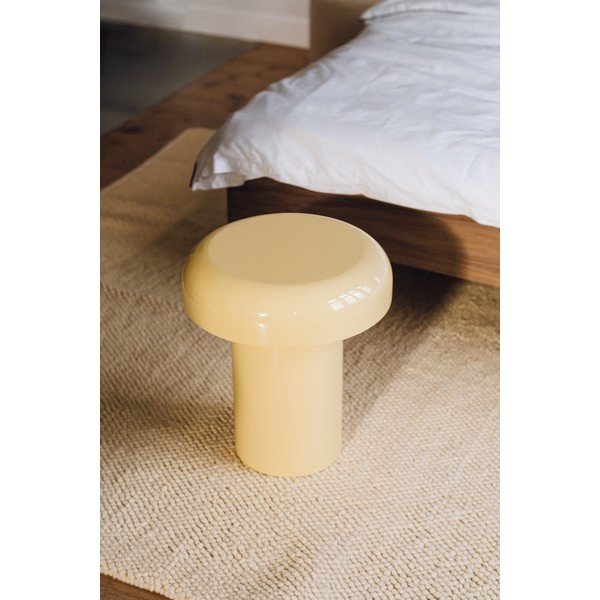 Željezni okrugao pomoćni stol ø 40 cm Miko – noo.ma-image-1