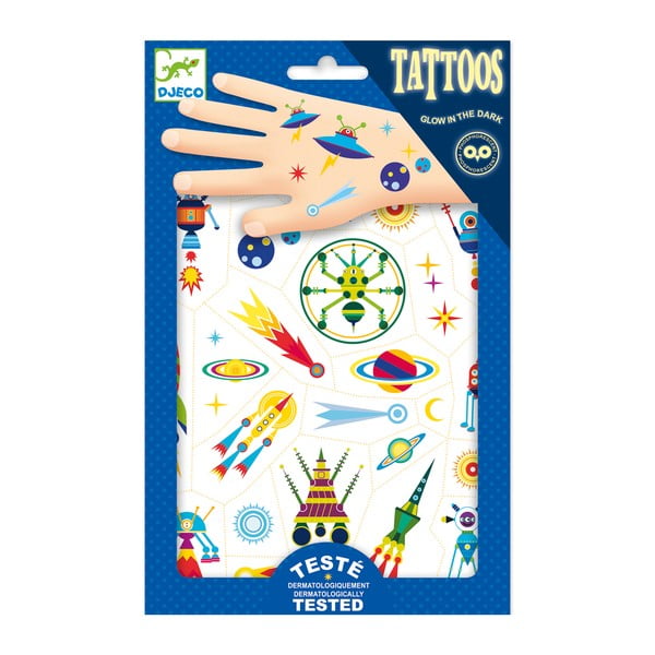 Djeco Merry Space tattoo set