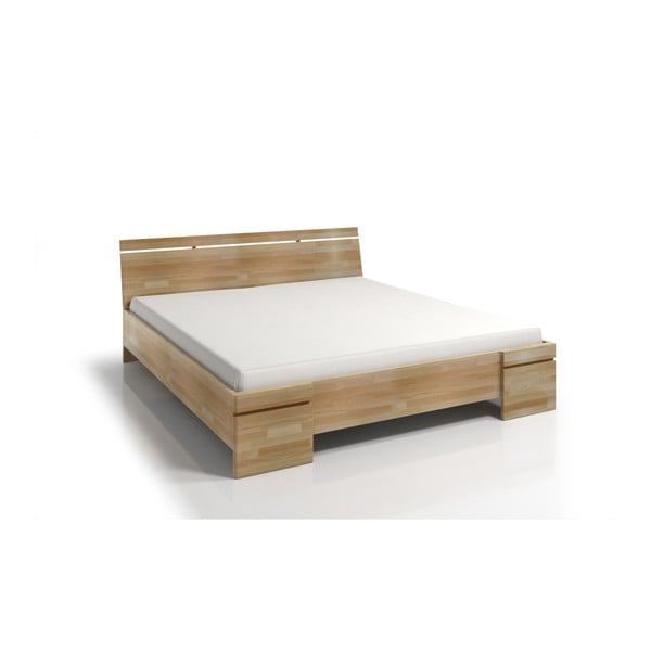 Bračni krevet od bukovog drveta sa prostorom za odlaganje stvari SKANDICA Sparta Maxi, 140 x 200 cm-image-2