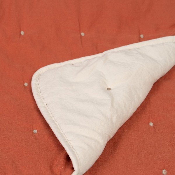 Ciglasti/bež prošiven prekrivač od mikrovlakana 230x280 cm – Ixia-image-3