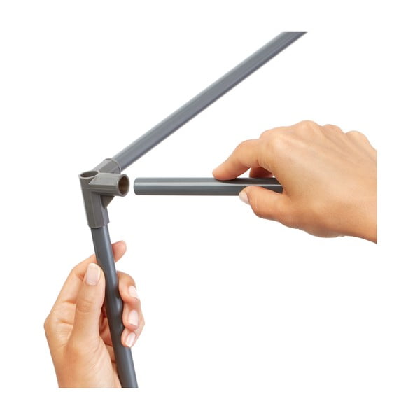 Sivi tekstilni ormar 79x155 cm – Rayen-image-3