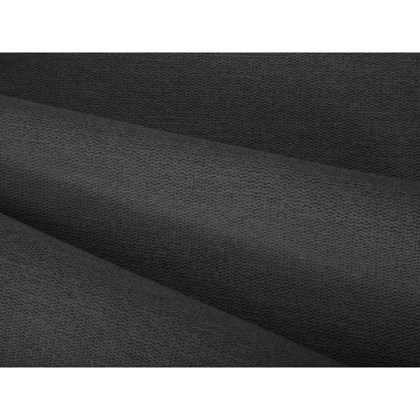 Tamno sivi tapecirani bračni krevet s prostorom za pohranu s podnicom 160x200 cm Casey – Mazzini Beds-image-1