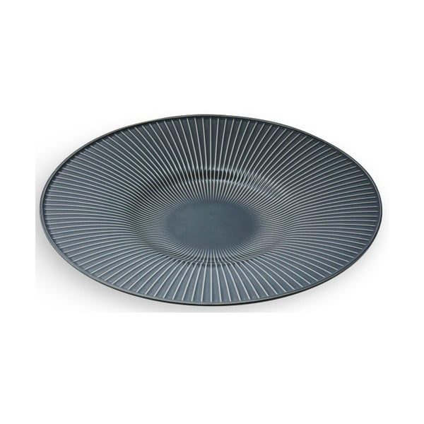 Antracitni porculanski tanjur Kähler Design Hammershoi Dish, ⌀ 40 cm