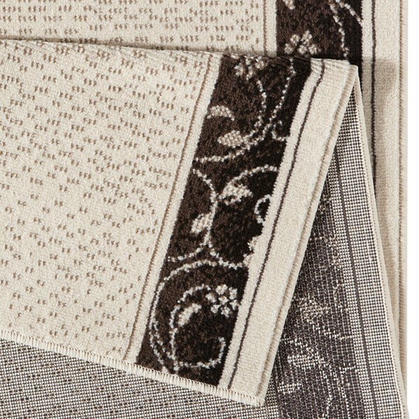 Smeđi/bež tepih staza 80x350 cm Plant – Hanse Home-image-3