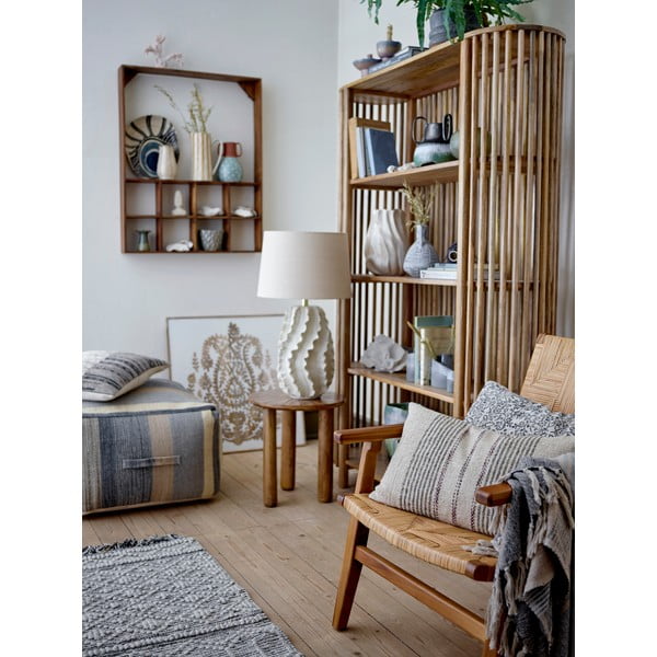 Okrugao pomoćni stol od masivnog manga ø 40 cm Stella – Bloomingville-image-1