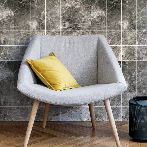 Set naljepnica za pločice 24 kom 15x15 cm Marble Tiles Venezia - Ambiance-image-1