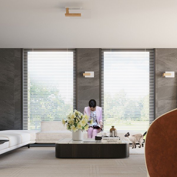 Zidna lampa u prirodnoj boji Parola – Sollux-image-4