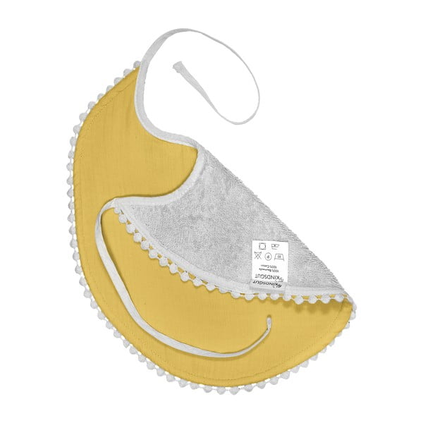 Žuti podbradnik od muslina Kindsgut London-image-3