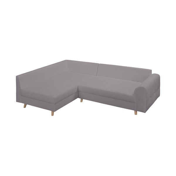 Tamno siva kutna garnitura od bouclé tkanine (s lijevim kutom) Ariella – Ropez-image-4