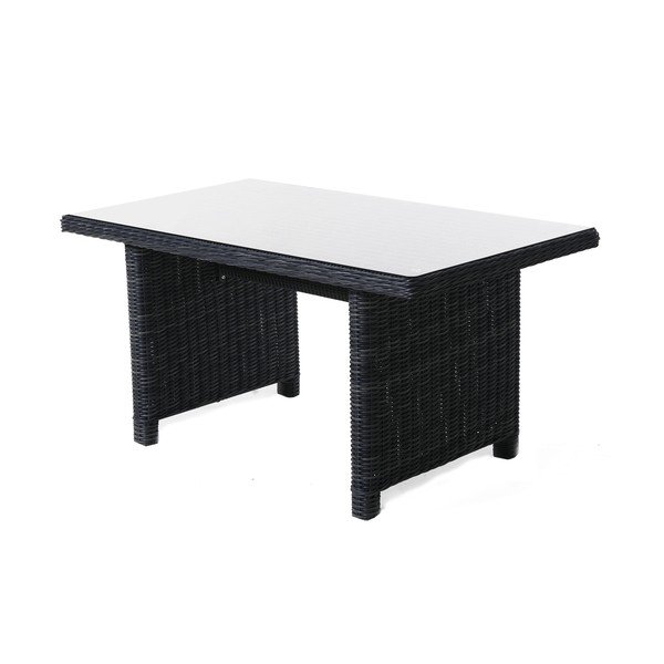 Sivi vrtni set od umjetnog ratana za 9 osoba Houston - Rojaplast-image-1