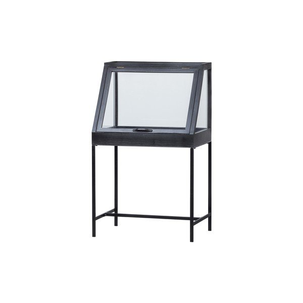 Crna vitrina 65x109 cm Dido – WOOOD-image-3
