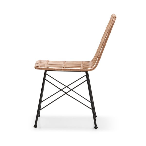 Vrtni set od 2 pletene stolice od umjetnog ratana Bonami Essentials Gabriela-image-3