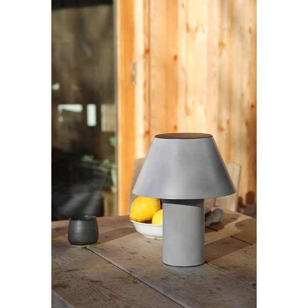 LED stolna vanjska svjetiljka s mogućnosti zatamnjivanja sa solarnim panel/s USB ø 25 cm Vivo – Markslöjd-image-2