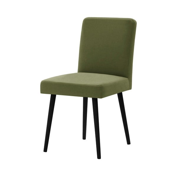 Zelena stolica s nogama od crne bukve Ted Lapidus Maison Fragrance