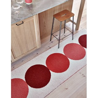 Crveni/krem unutarnji i vanjski tepih 70x140 cm Otto Berry – Pappelina