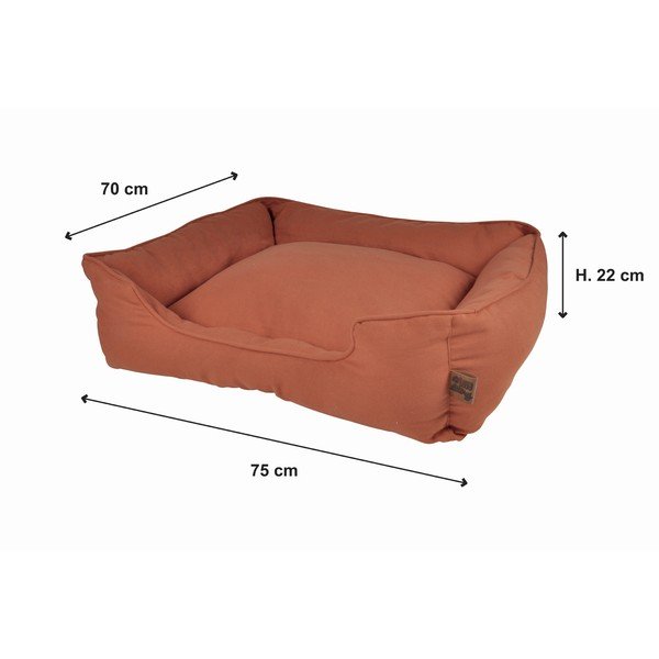 Narančasti krevet za pse 70x75 cm – Love Story-image-4