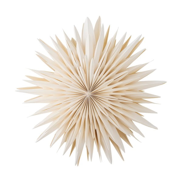 Bijeli viseći svjetlosni ukras ø 50 cm Elijas – Bloomingville