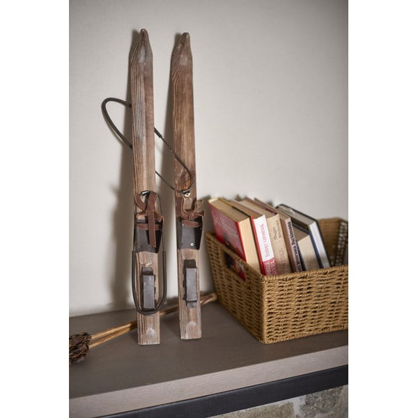 Drveni ukrasi u obliku skije Antic Line Board-image-1