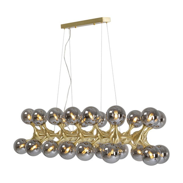 Siva/u zlatnoj boji viseća svjetiljka ø 12 cm Atomic – Kare Design-image-3