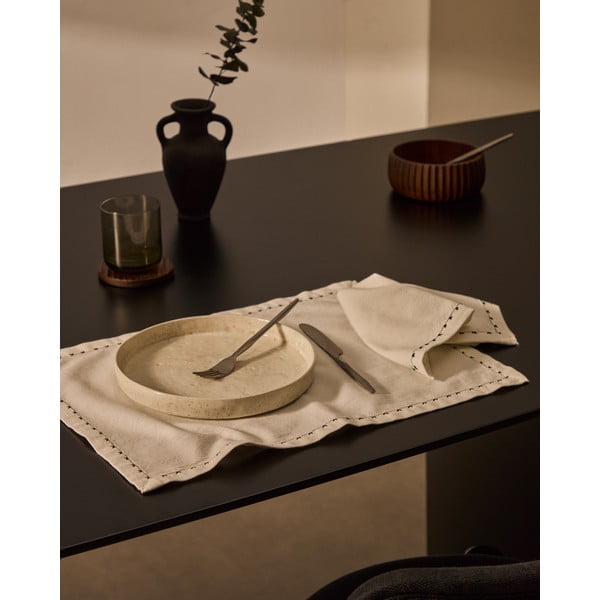 Tekstilni ubrusi u setu 2 kom 35x35 cm Olim – Kave Home-image-3