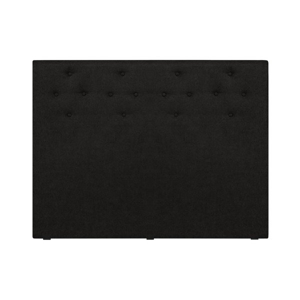 Crno uzglavlje Cosmopolitan design Barcelona, širine 142 cm-image-1