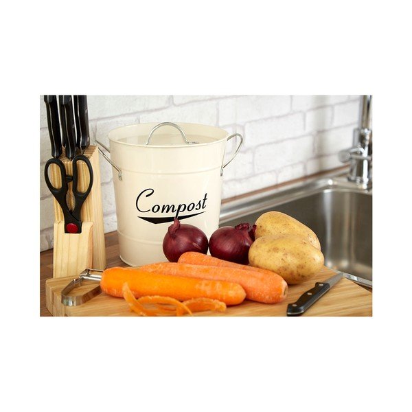 Bijeli komposter 3 l Coronet – Premier Housewares-image-1